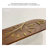Three-dimensional dial elliptical wooden pendulum clock