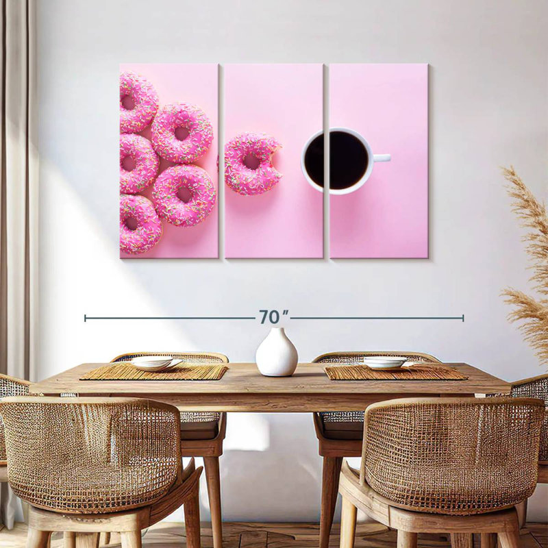 Yarlin Doughnuts And Coffee, 36" H x 57" W
