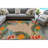 Demirhan Performance Hand Tufted Floral Indoor / Outdoor Rug-1469492543