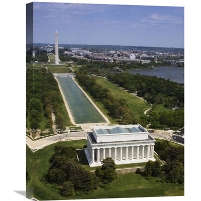 " National Mall, Lincoln Memorial And Washington Monument, Washington D.C. " by Carol Highsmith