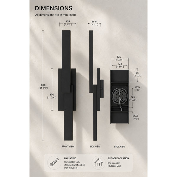 Dimensions du produit