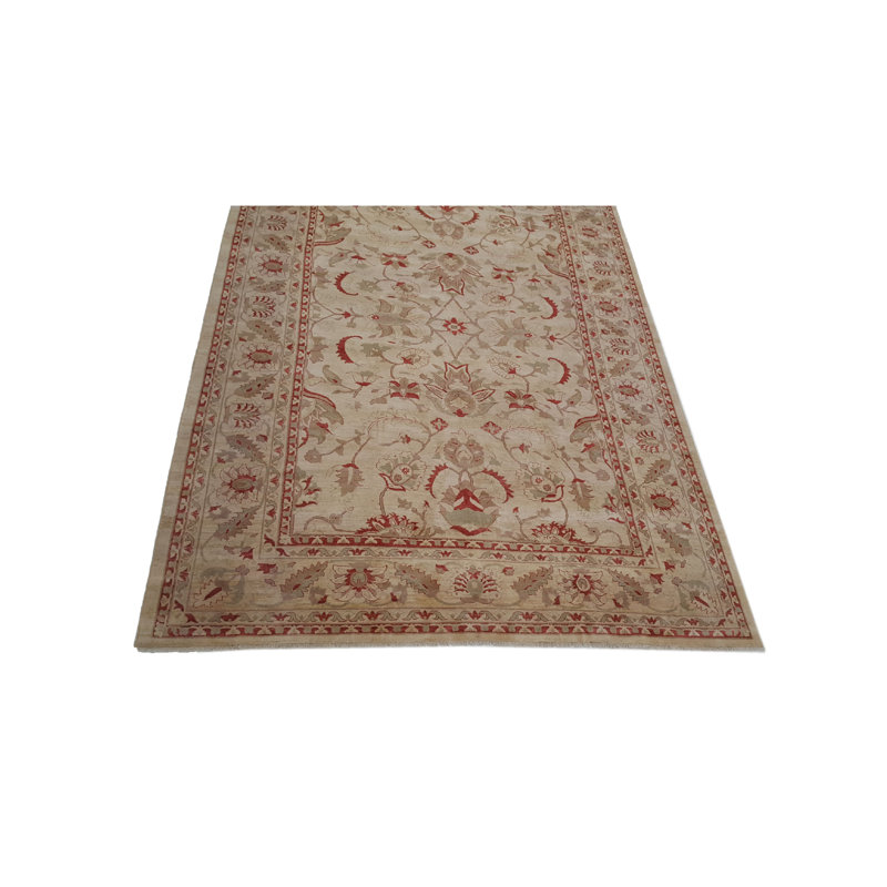 Ziegler Hand Knotted Ivory /Ivory 12x17 Oversize Rug