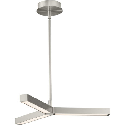 Farihah 3 - Light Dimmable LED Modern Linear Chandelier