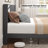 Bettyjean Wingback Platform Bed: Wood & Metal Frame + Underbed Storage-255304045-255304046