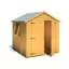 Scillato 6 Ft. W x 6 Ft. D Shiplap Apex Shed-29353796