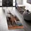 Élégant tapis à poils doux à imprimé floral aux tons pastel délicats, parfait pour ajouter une touche de sophistication à tout espace de vie-1668071527