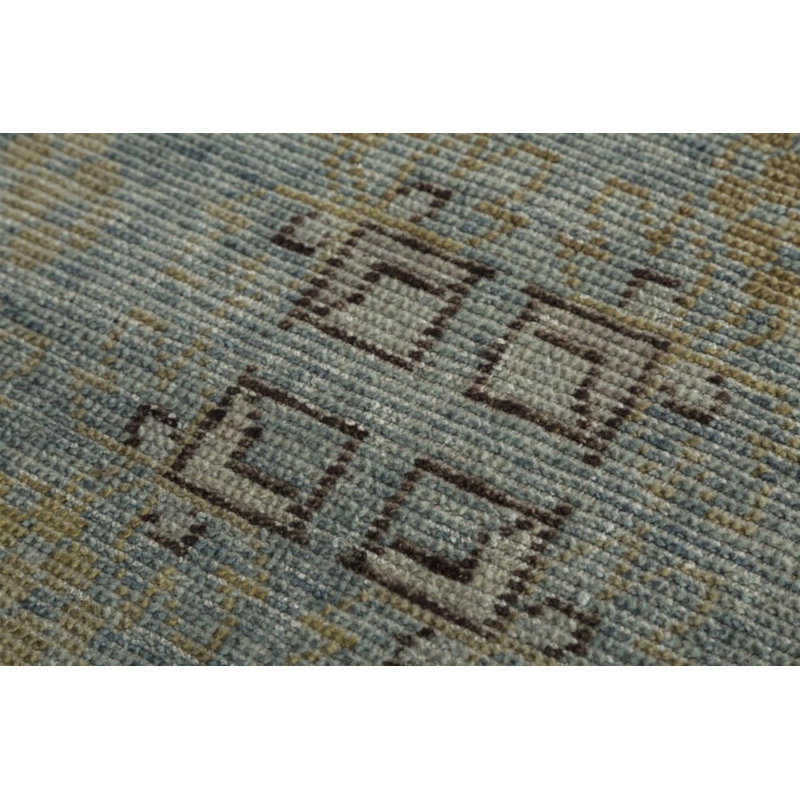 Transitional, Vintage One-of-a-Kind Rectangle 8'2" X 10'2" Hand Knotted Area Rug