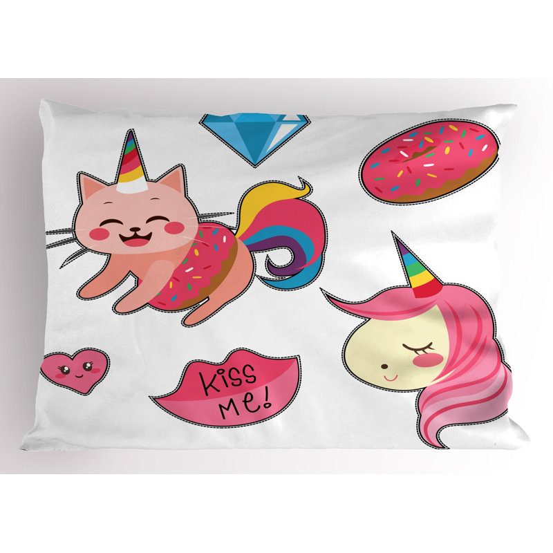 Multicolore fantaisie Ambesonne, H 20 po x l 30 po