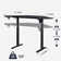 Adjustable Corner Metal Base Standing Desk