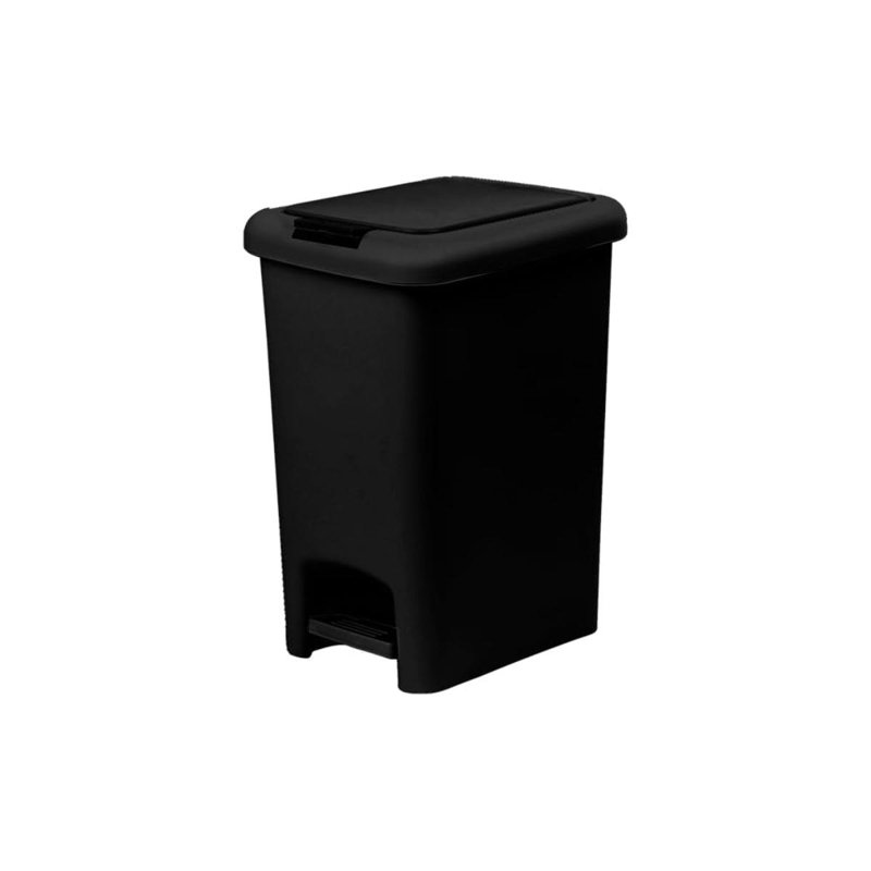 Poubelle compacte superposable 6,5 L Superio de Superio, Noir