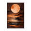 Nature Inspired Full Moon by  - Picture Frame Painting on Paper-81387522-131284584-131294015