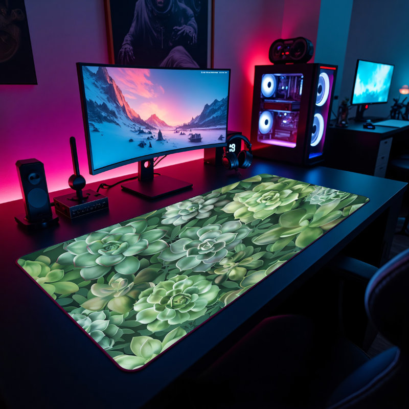 Polyester Desk Pad, 23.6x13.8