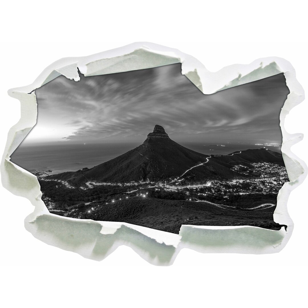 Wandaufkleber Capetown Lion's Head Tafelberg