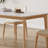 Modern simple home dining table and chair-106551179