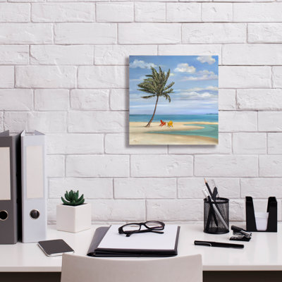 'Inlet Palm I' by Paul Brent, Canvas Wal Art