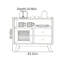 Commode d'appoint multifonctionnelle en bois massif-423473614-423473608