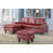 Simili cuir rouge est en rupture de stock