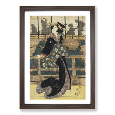 Eizan Kikukawa - Single Picture Frame Painting