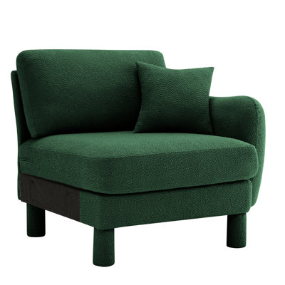 Moderne à 1 siège avec coussin, boucle respirante, construction confortable, bon pour le rembourrage rapide de la boucle, support à ressorts, détente quotidienne