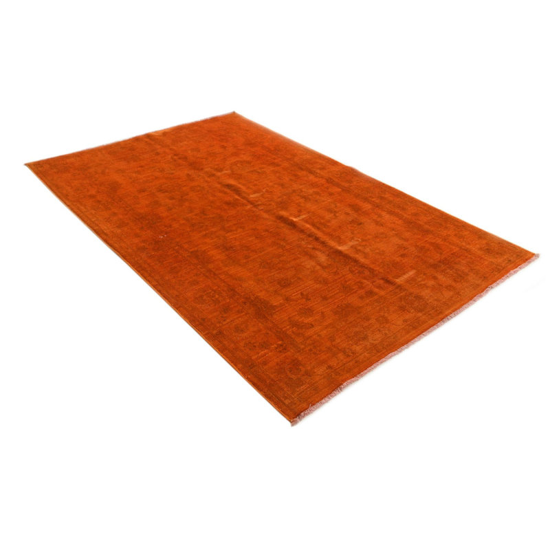 Tapis de couloir orange 8 pi Perez