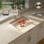 Évier de cuisine en quartz composite encastrable en quartz-106480111