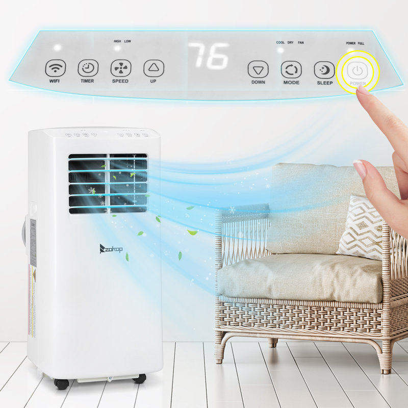 Winado 8000 BTU Wi-Fi Connected Portable Air Conditioner for 200 Square Feet