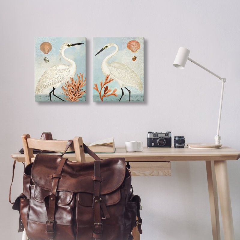 «Beach Beach» par Heron, H 20 po x l 16 po