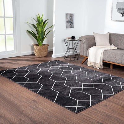 Tapis tissé à la machine Trellis