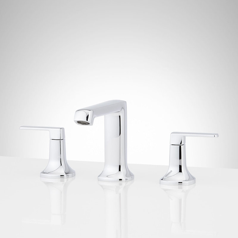 Sefina Widespread Bathroom Faucet - Chrome, Chrome