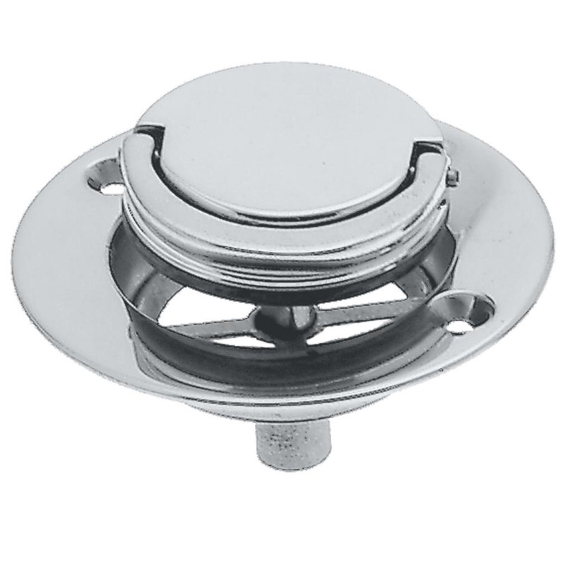 4'' W Lift And Turn, Polished Chrome