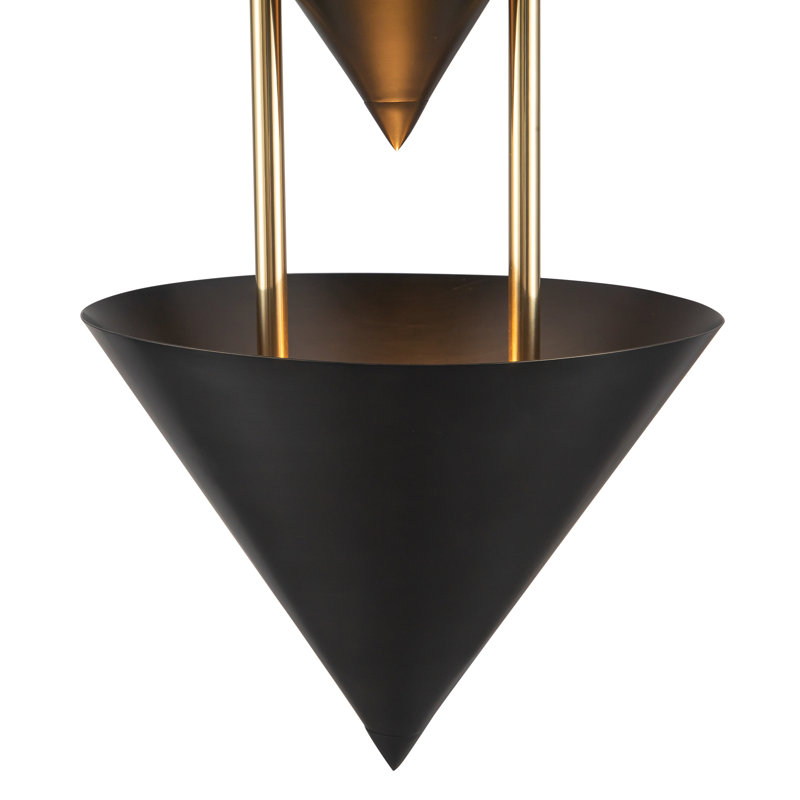 Versus 10-in Brass Pendant, 10, Oil Rubbed Bronze