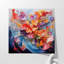 Mouvement floral fluide abstrait 2, reproduction sur toile-1636176960-1636176961