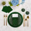 Christmas Berries Vegan Leather Round Pebble Placemat-535729858