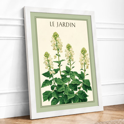 Le Jardin Botanical - Framed Print