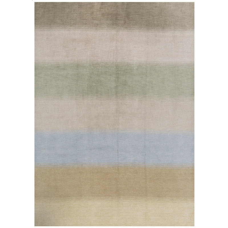 Hand-Knotted High-Quality Multi-Colored Area Rug