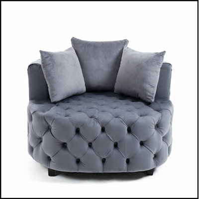 Furniture,Accent Chair / Classical Barrel Chair for living room / Modern Leisure Sofa Chair
