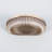 Ribbed Brass Semi Circle Cabinet Pull-130971461