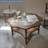 Modern Solid Wood + Glass End Table-119475811
