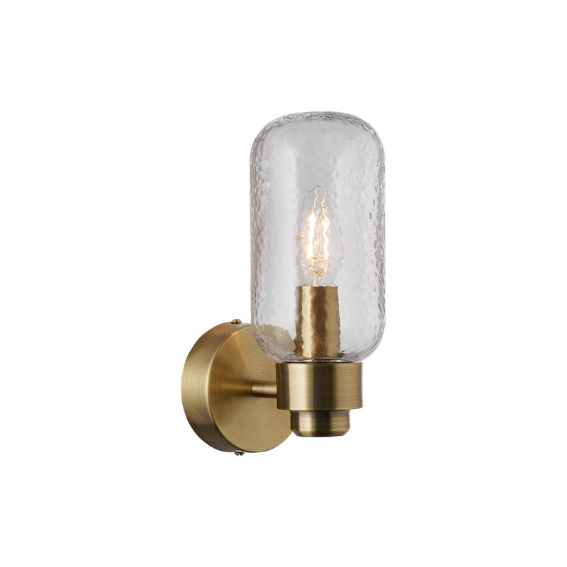 Glass Flush Mounted Sconce