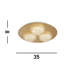 Anyelin Acrylic LED Flush Mount-213633144