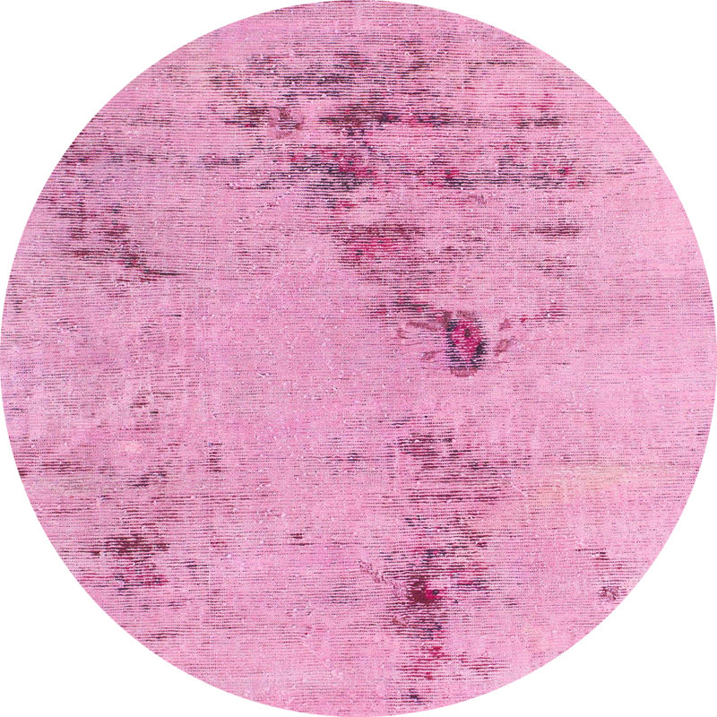 Abstract Indoor Rug, Round 8'