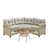 Cream Cushion/Beige Frame