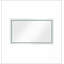 Miroir de salle de bain 60 po x 36 po à DEL avec éclairage avant et arrière, antibuée, mémoire, 3 couleurs, réglable en continu-548222687-548222682