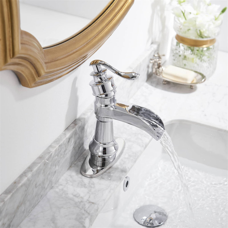 Single-handle Bathroom Faucet, Chrome