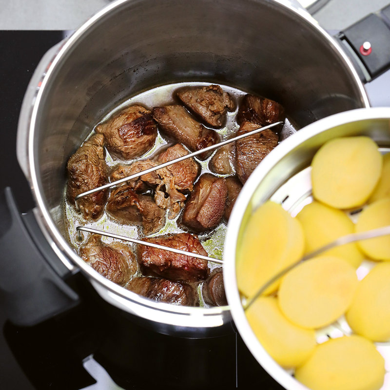 Fissler® Vitavit® Premium Pressure Cooker and Skillet Set, 2.6 Quart & 4.8 Quart