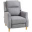 Fauteuil inclinable manuel moderne avec repose-pieds moderne pour salon