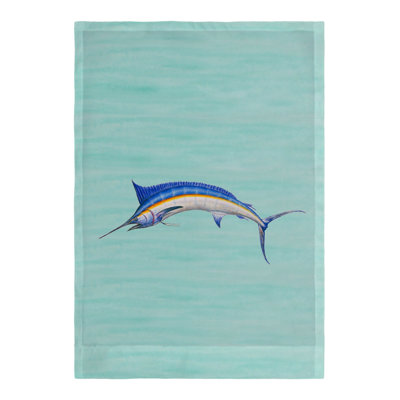 Drapeau maison en polyester marlin