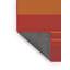 Tapis décoratif rouge à rayures Gingras-1452790457
