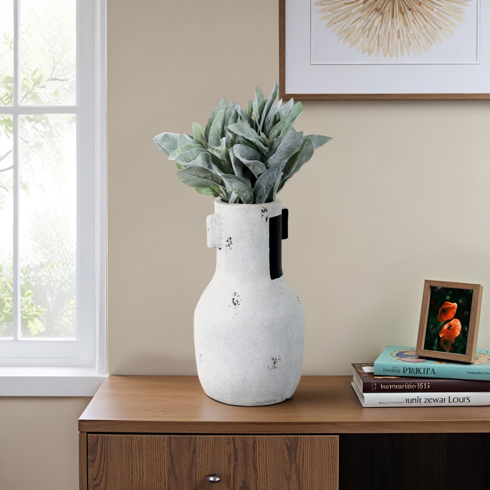 Handcrafted Terracotta Table Vase