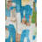 Barcelona Collection Multi-Colored Abstract Patterned Creative Modern Decorative Rug-932205028